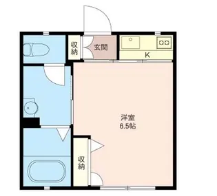 アヴァン四谷【1階】の間取り