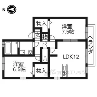 ルミエール【2階】の間取り
