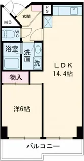 グレイスコート【2階】の間取り