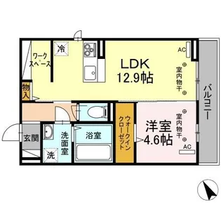 Marigold【2階】の間取り