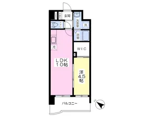パルデンス・エコノ7【4階】の間取り