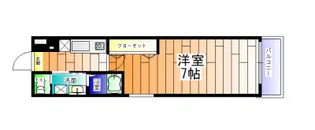 リアコートJR須磨鷹取【4階】の間取り