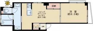 大河原ビル【4階】の間取り