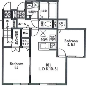 JOLsuites【1階】の間取り