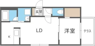 CREA ASABU【1階】の間取り