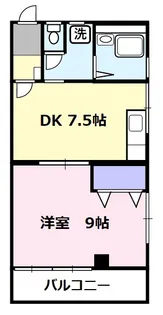 石川ビル【3階】の間取り