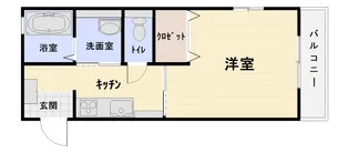 リール・ヴィザージュ【1階】の間取り
