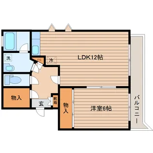 第8銅谷ビル【1階】の間取り
