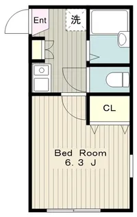オーシャン【1階】の間取り
