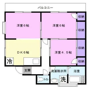岡崎ハウス【2階】の間取り