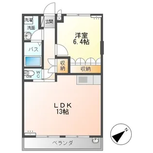 サン・グレイスヴィラ【1階】の間取り