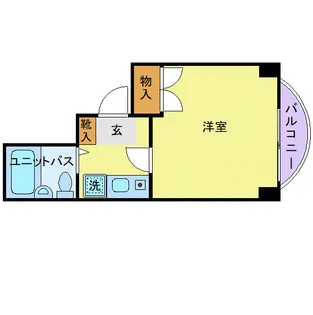 フレグランス蘇我【1階】の間取り