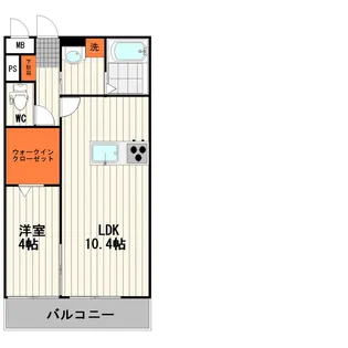 グランドソレーユ【1階】の間取り