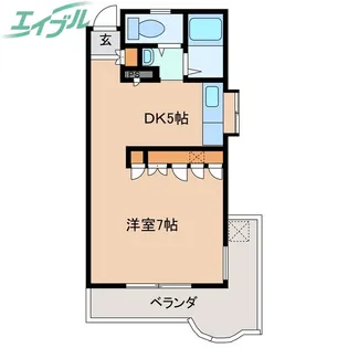 メゾンスイリュウ【4階】の間取り