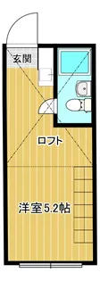 ベルハイム東大和【2階】の間取り