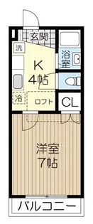 パーレンス長町【1階】の間取り