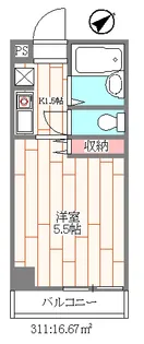 ステージI【3階】の間取り