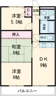 カルディア源【4階】の間取り