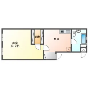 藤ヴァレイII【2階】の間取り