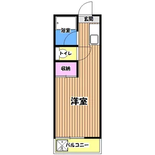 帝京マンション【3階】の間取り