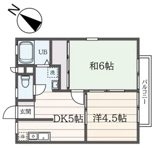ソリッドリファイン柏【1階】の間取り