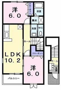 シェル・バン【2階】の間取り