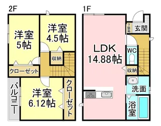 福岡県北九州市門司区寺内2【一戸建】の間取り