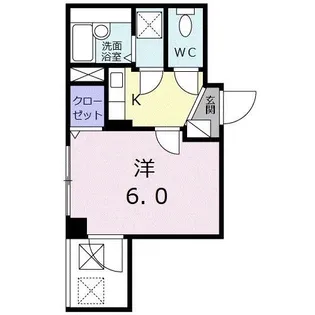 エクセレント・カーサ菜【5階】の間取り