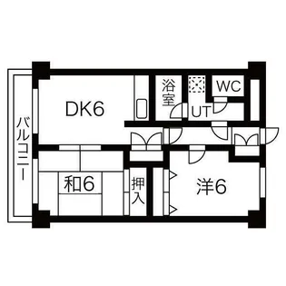 ファミールあやし【3階】の間取り