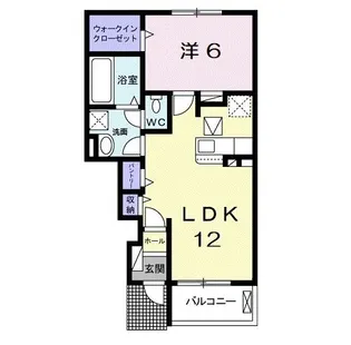 セレーナ【1階】の間取り