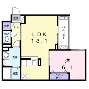 アガベ【3階】の間取り