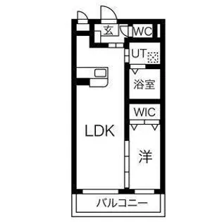 アイティーオーレジデンス東旭が丘【1階】の間取り