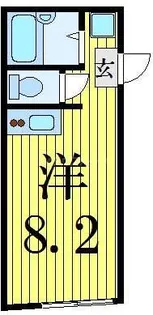 東京都葛飾区高砂5【アパート】の間取り