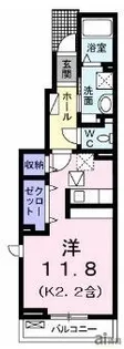 東京都東大和市清水4【アパート】の間取り