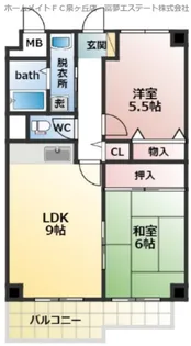 ハイマート宮山台【3階】の間取り