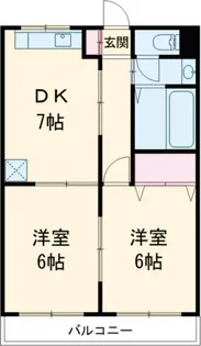綾瀬グリーンハイツ【3階】の間取り