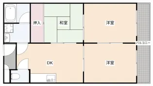 ハイツ山田【1階】の間取り