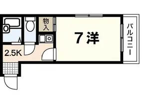 広島県広島市安佐南区大町西3【マンション】の間取り
