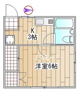 ハイツエルトゥーラ【2階】の間取り