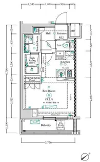 東京都北区豊島2【マンション】の間取り