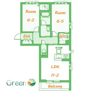 神奈川県藤沢市渡内3【アパート】の間取り