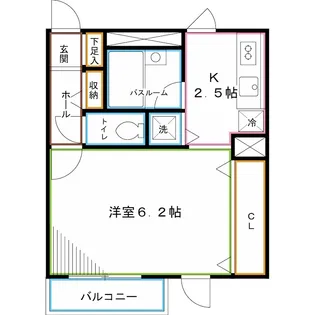 Pine Grange(パイングレンジ)【3階】の間取り