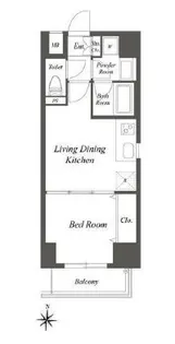 東京都墨田区緑4【マンション】の間取り