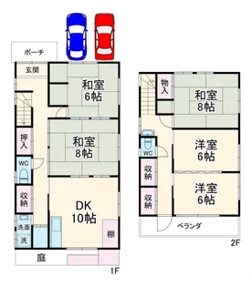 埼玉県熊谷市見晴町【一戸建】の間取り