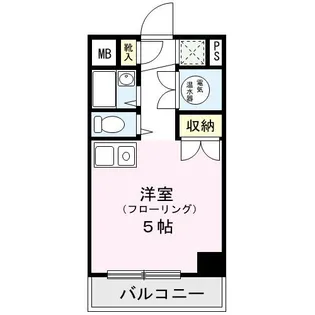 ウエーブス【2階】の間取り