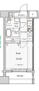 レオーネ南千住【5階】の間取り