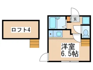 ボヌール荏田【2階】の間取り