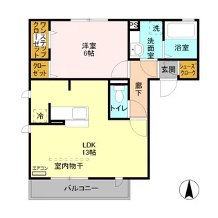 インペリアル・レイクI【2階】の間取り