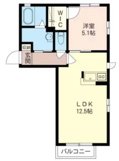 フェリシアB【2階】の間取り