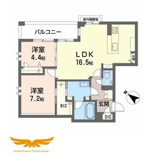 シャーメゾン 新屋敷 Premium【4階】の間取り
